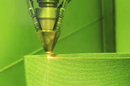 3D printer printing metal